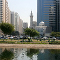 Mosque on Abu Dhabi corniche