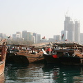 Dhow harbor in Abu Dhabi