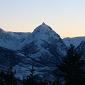 Mount Eggenipa as seen from the road to Utvikfjellet
