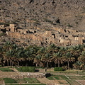 Abandoned village at entrance to Wadi al Nakhur