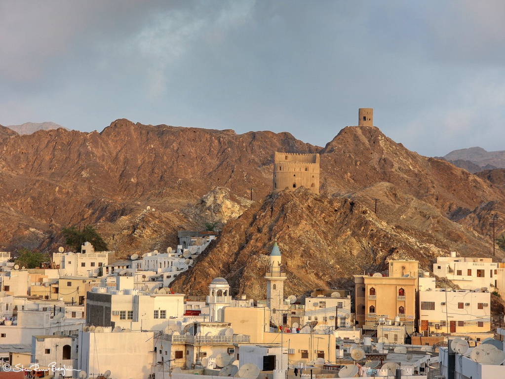Mutrah skyline in the early morning