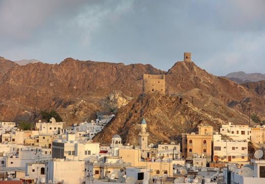 Mutrah skyline in the early morning