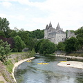 Durbuy Castle on the Ourthe river