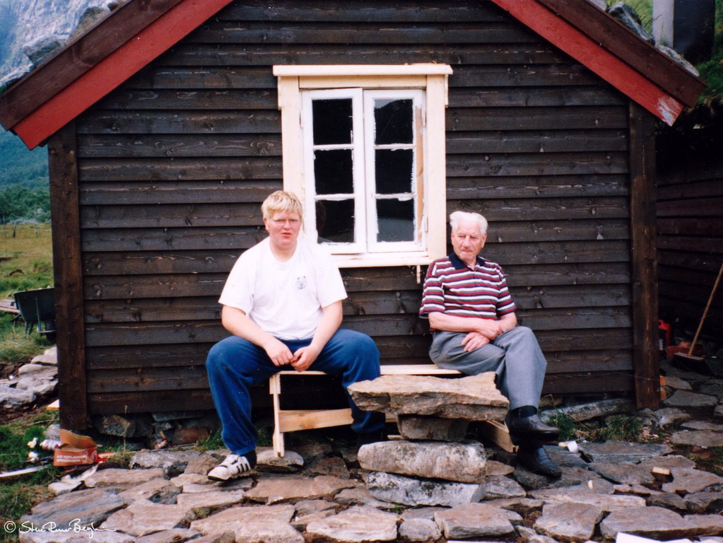 Runar og Knut på Langedalen