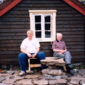 Runar og Knut på Langedalen