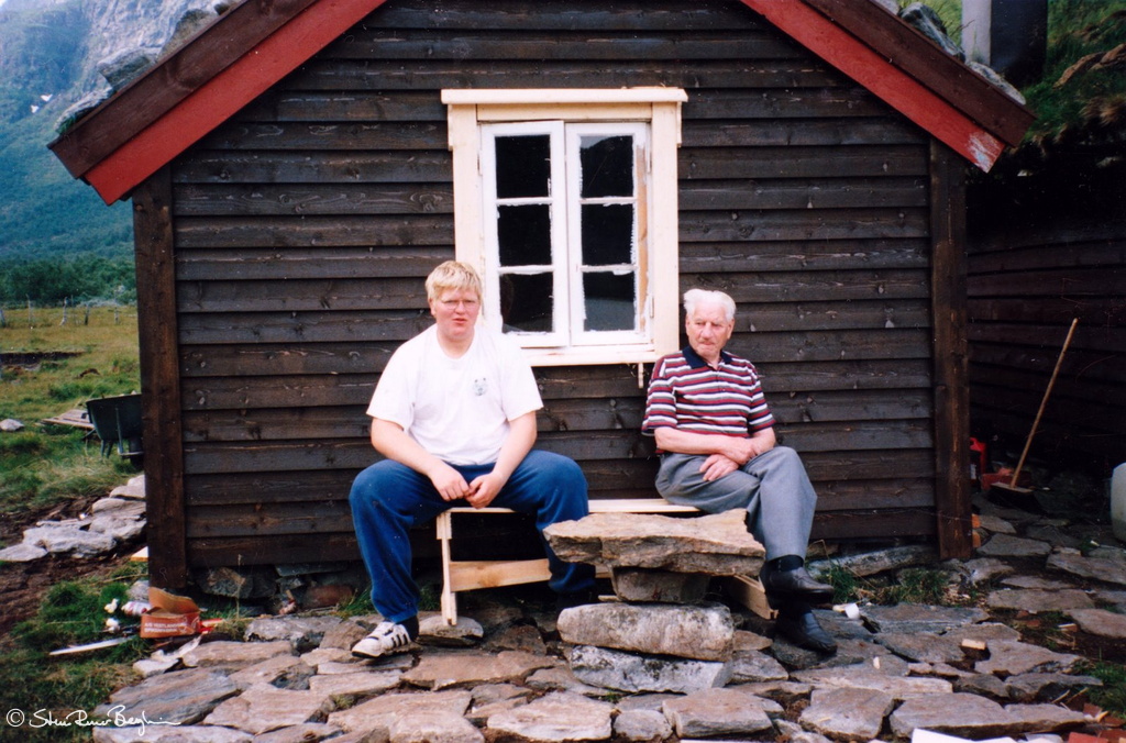 Runar og Knut på Langedalen