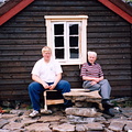 Runar og Knut på Langedalen