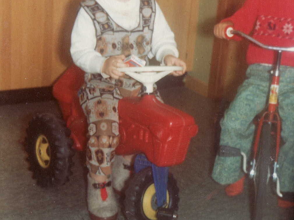 Kjetil med kamerat