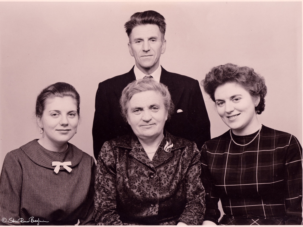 Familiefoto frå Labakken