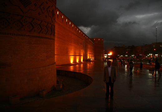 Shankar outside Arg-e Karim Khan