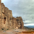 Naqsh-e Rustam and Ka'ba-ye Zartosht panorama