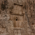 Olav in front of tomb at Naqsh-e Rustam