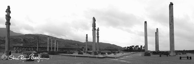 Persepolis black/white panorama
