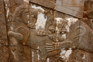 Carving at Persepolis