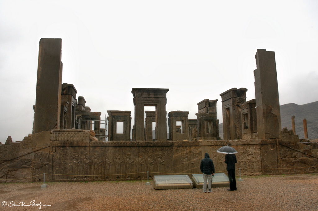 Palace ruins at Persepolis