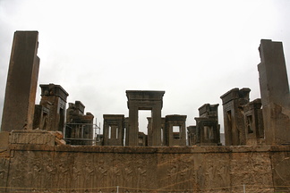 Palace ruins at Persepolis