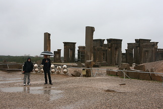 Palace ruins at Persepolis