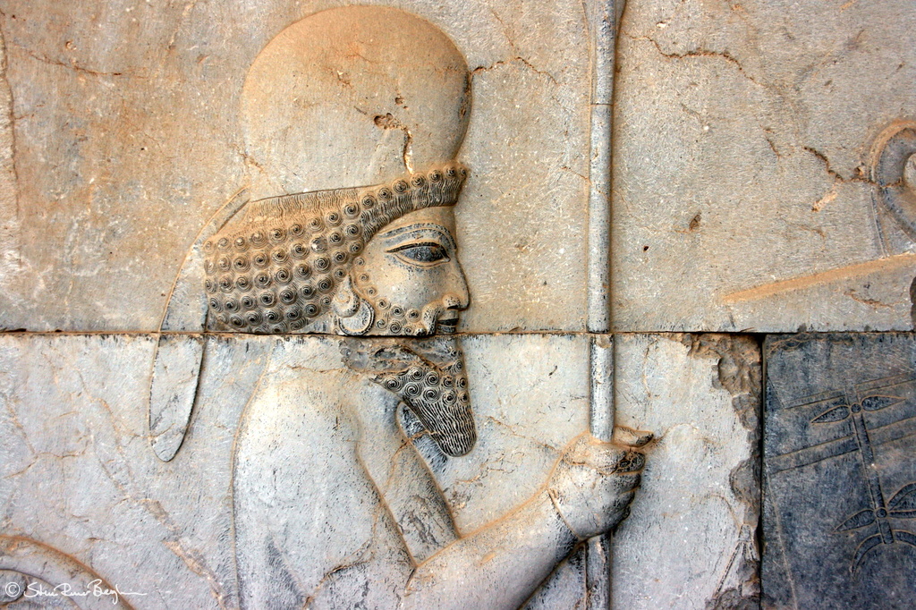 Carving at Persepolis