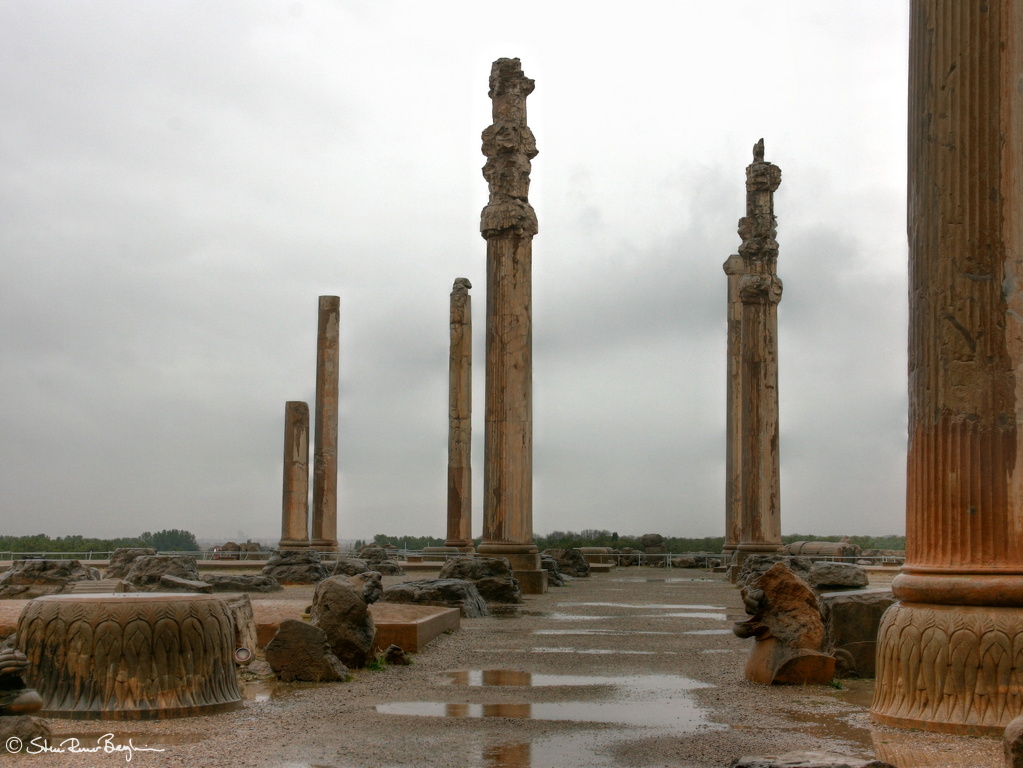 Colonnade at Persepolis