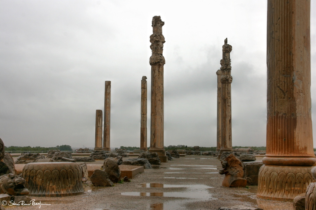 Colonnade at Persepolis