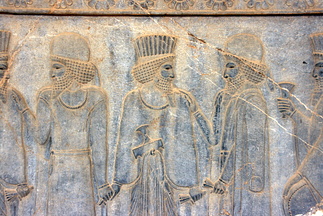 Carving at Persepolis