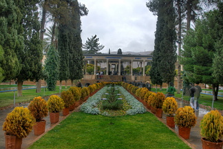 Garden at Hafez Mausoleum
