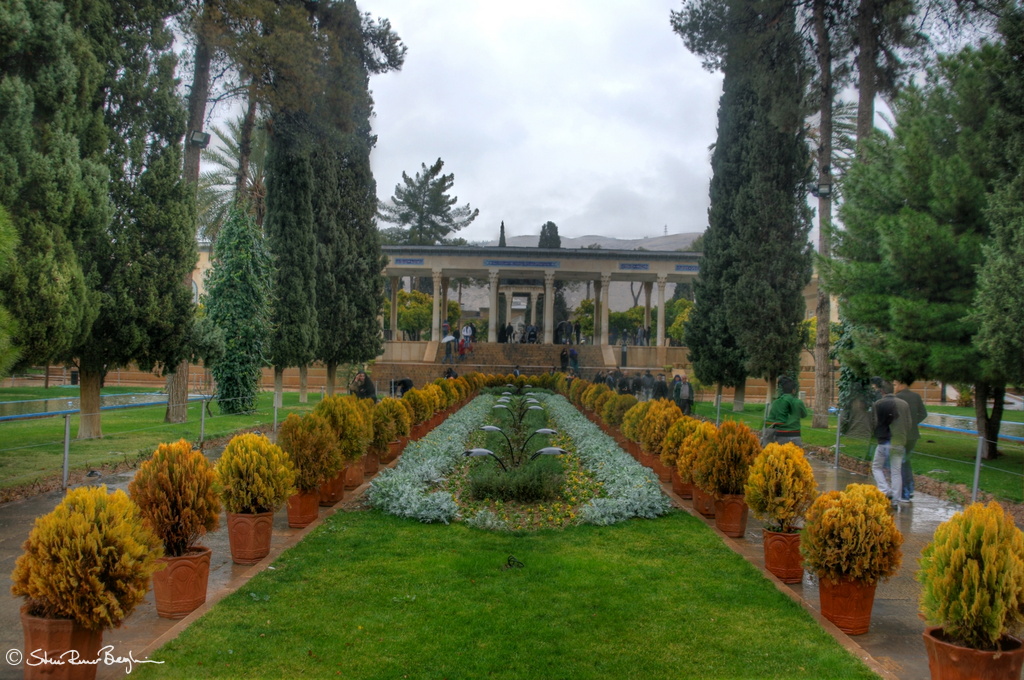 Garden at Hafez Mausoleum