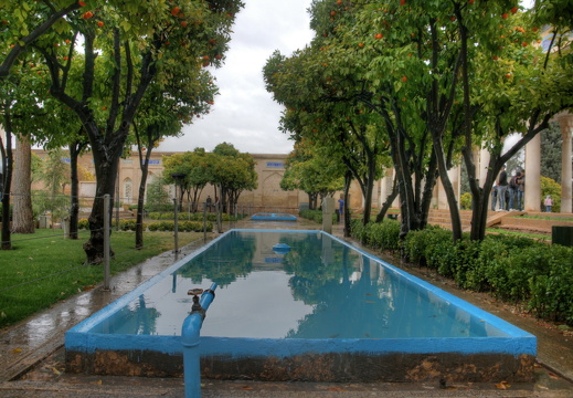 Water feature near Hafez Mausoleum