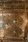 Ornate ceiling in Zinat ol Molk House