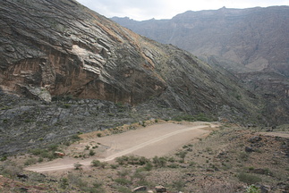 The home ground of Bilad Sayt village football club