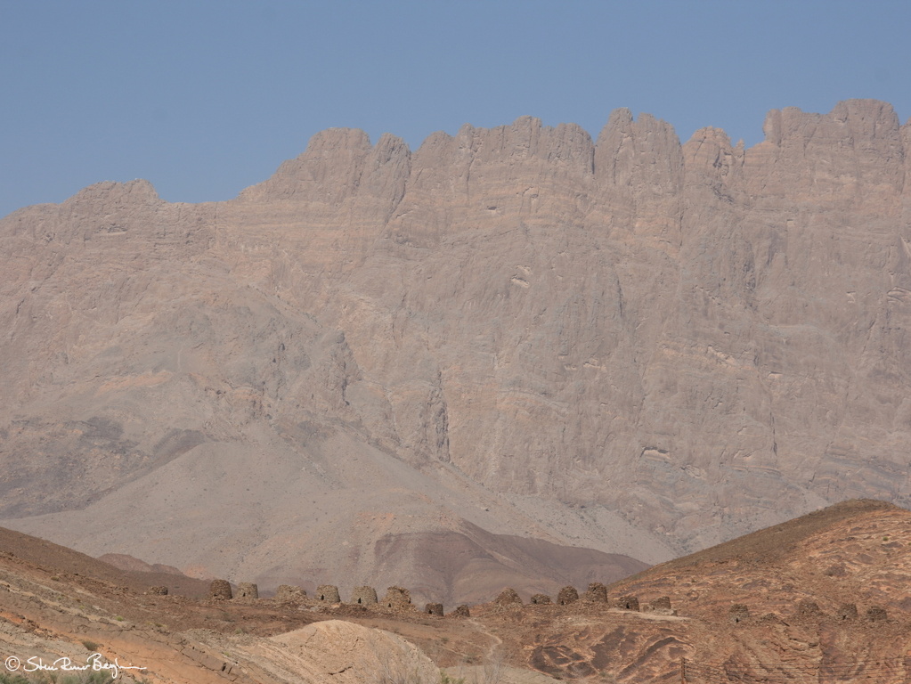 Beehive tombs on ridge at Al Ayn, Oman