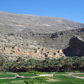 Abandoned village at entrance to Wadi al Nakhur / Wadi Ghul
