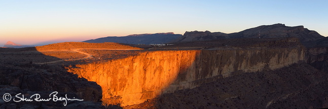 Jebel Shams panorama
