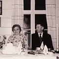 Sølvbryllaupsdagen til Kristense og Anders, 1959
