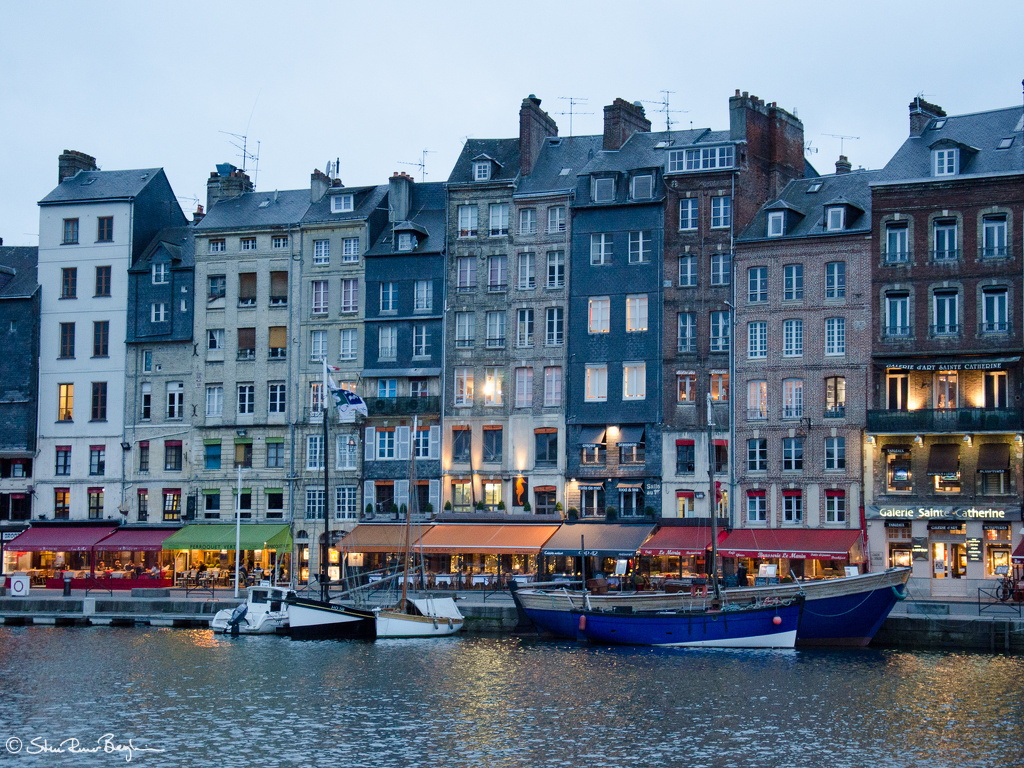 The harbour of Honfleur