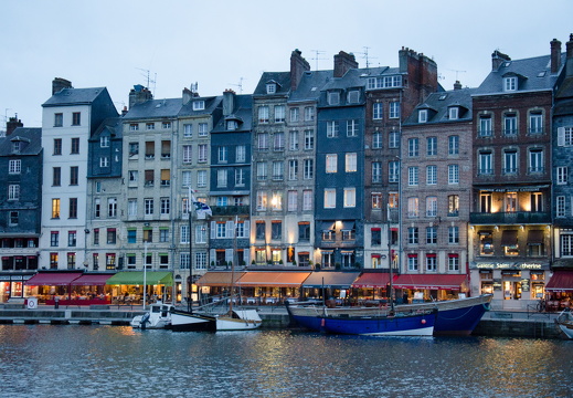 The harbour of Honfleur