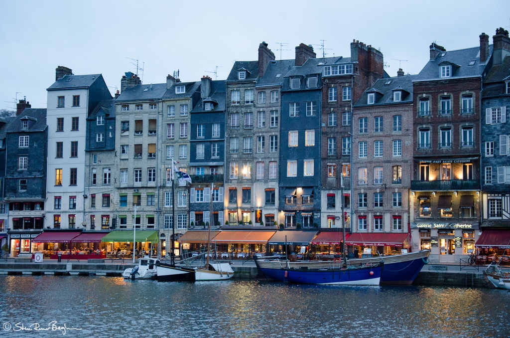 The harbour of Honfleur