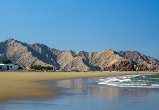 Yitti Beach towards Hanshift Village