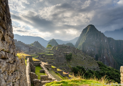 Macchu Picchu in the late afternoon