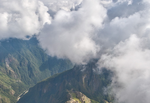 Machu Picchu seen from Macchu Picchu mountain