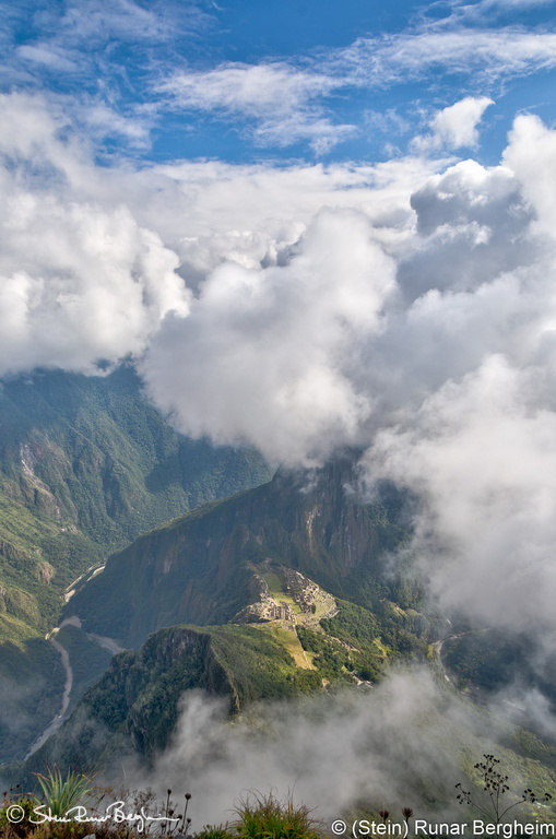 Machu Picchu seen from Macchu Picchu mountain