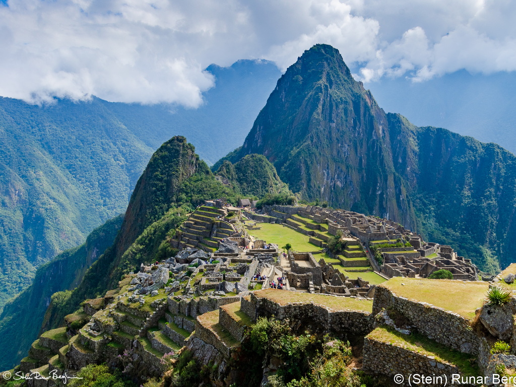 Machu Picchu in the mid-morning