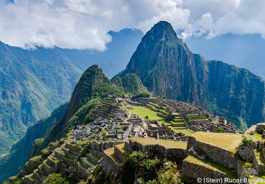 Machu Picchu in the mid-morning