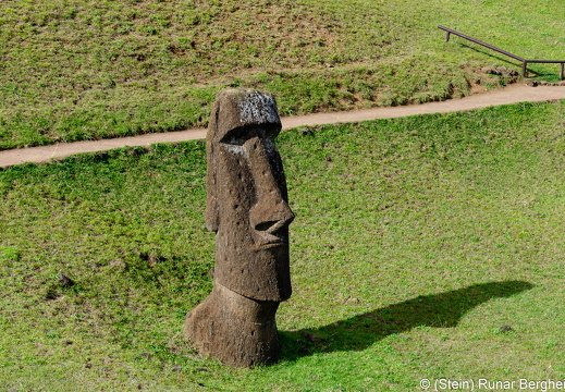 Moai at Rano Raraku