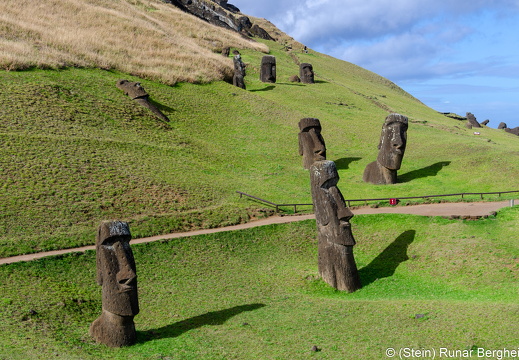 Moai at Rano Raraku