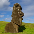 Moai at Rano Raraku