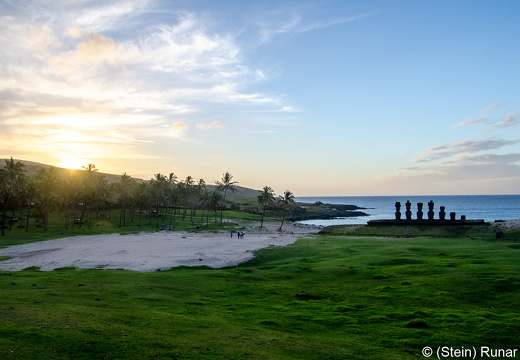 Ahu Nau Nau at Anakena