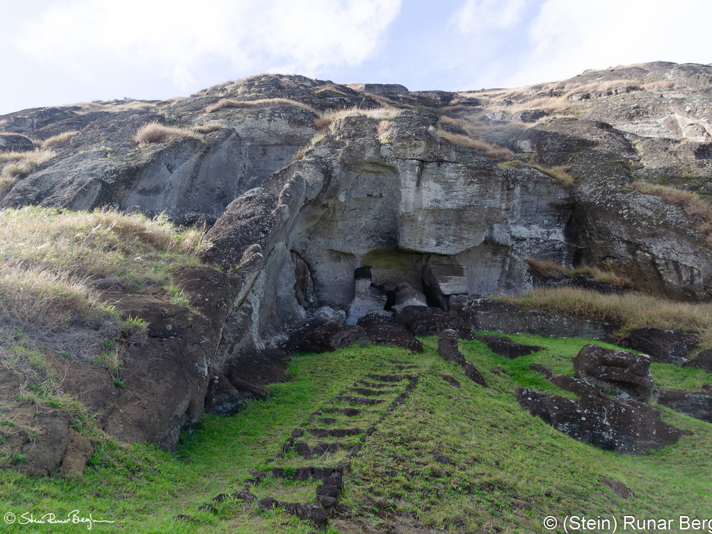 Moai at Rano Raraku
