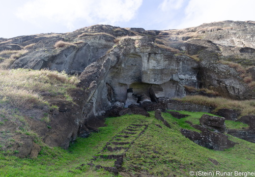 Moai at Rano Raraku