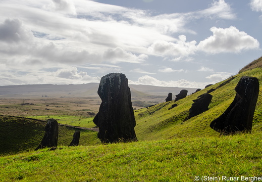 Moai at Rano Raraku
